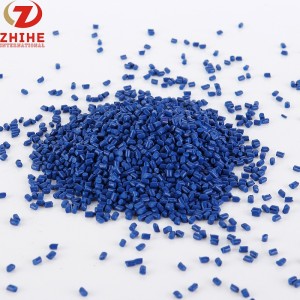 Blauwe masterbatch met hoog pigmentgehalte op hete verkoop